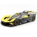 Cochesdemetal.es 2020 Bugatti Bolide W16.4 Amarillo/Carbón 1:18 Bburago 11047