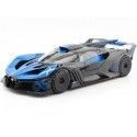 Cochesdemetal.es 2020 Bugatti Bolide W16.4 Azul/Carbón 1:18 Bburago 11047