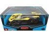 CARSDEMETAL.ES 2020 BUGATTI BOLIDE W16.4 Jaune / Coal 1:18 Bburago 11047