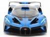 Cochesdemetal.es 2020 Bugatti Bolide W16.4 Azul/Carbón 1:18 Bburago 11047