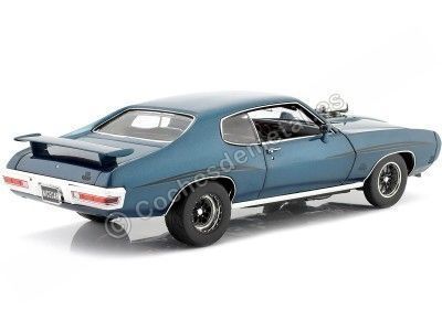 Cochesdemetal.es 1970 Pontiac GTO Judge Drag Outlaws Azul 1:18 ACME GMP 1801215NC 2