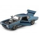 Cochesdememetal.es 1970 Pontiac GTO Judge Drag Outlaws Azul 1:18 ACME GMP 1801215NC