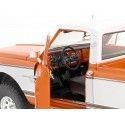 Cochesdemetal.es 1972 Chevrolet CST K-10 4x4 "Edición Todoterreno Levantado" Naranja/Blanco 1.18 GMP ACME A1807213