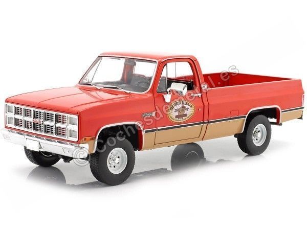 Cochesdemetal.es 1982 GMC K-2500 Sierra Grande Wideside Con Bola Rojo 1:18 Greenlight 13612