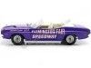 Cochesdemetal.es 1971 Dodge Challenger Cabriolet Flemington Officiel Pace Car Violeta 1.18 Greenlight 13617