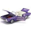 Cochesdemetal.es 1971 Dodge Challenger Cabriolet Flemington Officiel Pace Car Violeta 1.18 Greenlight 13617