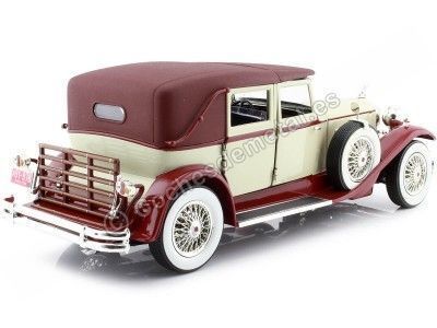 1930 Packard Brewster Lebaron Granate/Crema 1:18 Signature Models 18115 Cochesdemetal.es 2