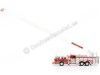 Cochesdemetal.es 2015 Smeal 105 RM Bombero's Turntable Car Arlington Fire Rescue 1:43 IXO MODELS TRF023S