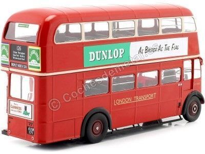 Cochesdemetal.es 1939 AEC Regent III RT Autobús Urbano Londres Rojo 1:43 IXO Models BUS034LQ 2