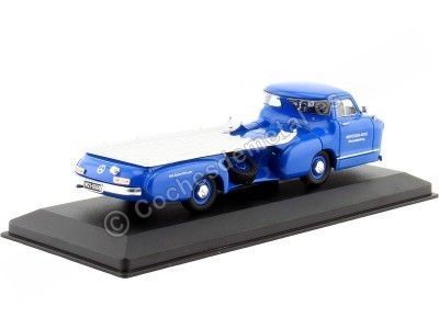 Cochesdemetal.es 1955 Mercedes-Benz Renntransporter "El Milagro Azul" 1:43 IXO Models RAC342 2