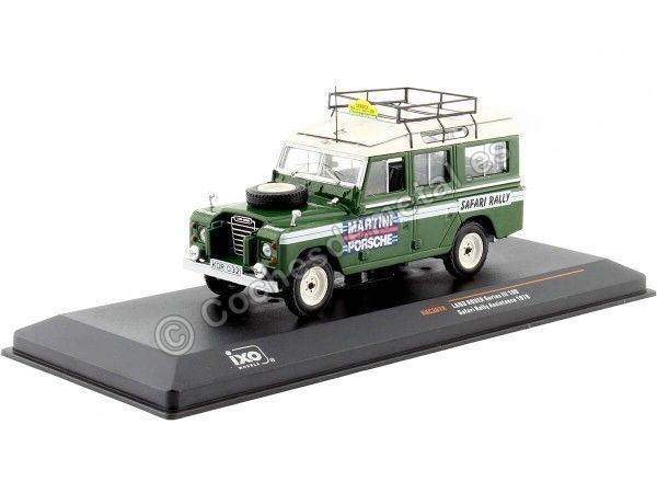 Cochesdemetal.es 1978 Land Rover Series II Rally Assistance Van Martini Safari Rallye 1:43 IXO Models RAC387X