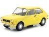 Cochesdemetal.es 1971 Fiat 127 (Seat 127) Amarillo 1:24 WhiteBox 124109