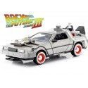 CARSDEMETAL.ES 1990 Dellorean DMC 12 "Retour au Future III + Lights" 1:24 Jada Toys 32166