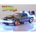 Cochesdemetal.es 1990 DeLorean DMC 12 "Regreso al Futuro III + Luces" 1:24 Jada Toys 32166