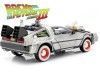 CARSDEMETAL.ES 1990 Dellorean DMC 12 "Retour au Future III + Lights" 1:24 Jada Toys 32166