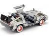 CARSDEMETAL.ES 1990 Dellorean DMC 12 "Retour au Future III + Lights" 1:24 Jada Toys 32166