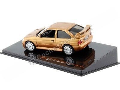 Cochesdemetal.es 1992 Ford Escort RS Cosworth Custom Marrón 1:43 IXO Models CLC415N 2