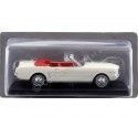 Carsdemetal.es 1965 Ford Mustang Convertível "Carros Inesquecíveis" Creme 1:24 editorial Salvat ES24