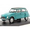 CARSDEMETAL.ES 1970 Citroen Dyane 6 "Cars inoubliables" turquoise 1:24 Éditorial Salvat ES22