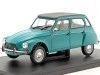 CARSDEMETAL.ES 1970 Citroen Dyane 6 "Cars inoubliables" turquoise 1:24 Éditorial Salvat ES22