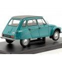 CARSDEMETAL.ES 1970 Citroen Dyane 6 "Cars inoubliables" turquoise 1:24 Éditorial Salvat ES22