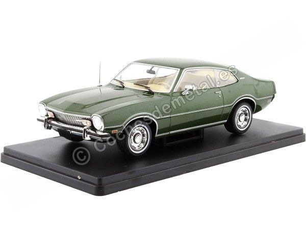 Cochesdemetal.es 1974 Ford Maverick "Coches Inolvidables" Verde Oscuro 1:24 Editorial Salvat ES25