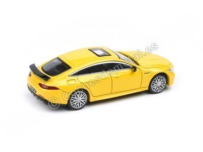 Cochesdemetal.es 2018 Mercedes-AMG GT 63 S Amarillo 1:64 Paragon Models 55285 2