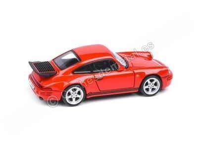 Cochesdemetal.es 1987 Porsche RUF CTR Guards Red 1:64 Paragon Models 55294 2