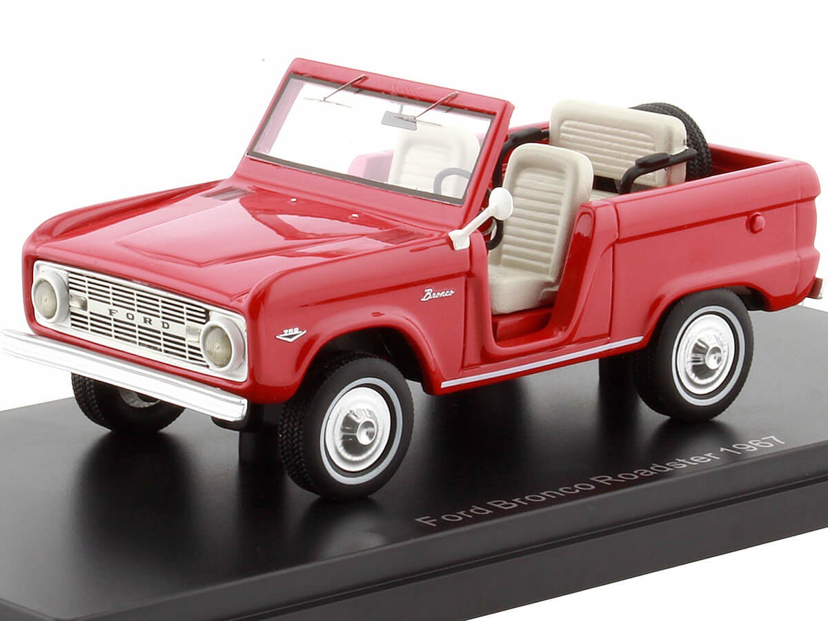 1/43 フォード ブロンコ ロードスター 赤 レッド RED Ford Bronco