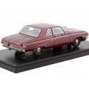Cochesdemetal.es 1964 Dodge 330 Sedan Granate Metalizado 1:43 NEO Scale Models 47223