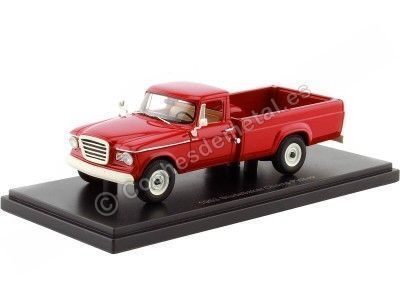 Cochesdemetal.es 1963 Studebaker Champ Pickup Rojo 1:43 NEO Scale Models 47276