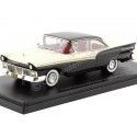 Cochesdemetal.es 1957 Ford Fairlane 500 Hardtop Negro / Beige 1:43 Modèles à l'échelle Neo 46091
