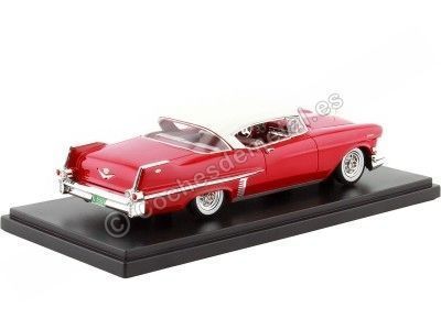 Cochesdemetal.es 1957 Cadillac Series 62 Hardtop Coupe Rojo/Blanco 1:43 NEO Scale Models 49601 2