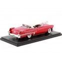 Cochesdememetal.es 1957 Cadillac Series 62 Hardtop Coupe Rojo / Blanco 1:43 Modèles à l'échelle Neo 49601