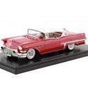 Cochesdememetal.es 1957 Cadillac Series 62 Hardtop Coupe Rojo / Blanco 1:43 Modèles à l'échelle Neo 49601