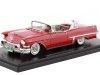 Cochesdememetal.es 1957 Cadillac Series 62 Hardtop Coupe Rojo / Blanco 1:43 Modèles à l'échelle Neo 49601