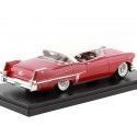 Cochesdememetal.es 1957 Cadillac Series 62 Hardtop Coupe Rojo / Blanco 1:43 Modèles à l'échelle Neo 49601