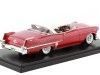 Cochesdememetal.es 1957 Cadillac Series 62 Hardtop Coupe Rojo / Blanco 1:43 Modèles à l'échelle Neo 49601