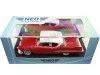 Cochesdememetal.es 1957 Cadillac Series 62 Hardtop Coupe Rojo / Blanco 1:43 Modèles à l'échelle Neo 49601
