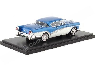 1957 Buick Roadmaster Hardtop Coupe Azul/Blanco 1:43 NEO Scale Models 44074 Cochesdemetal.es 2