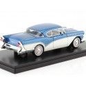 Cochesdemetal.es 1957 Buick Roadmaster Hardtop Coupé Azul / Blanco 1:43 Modèles à l'échelle Neo 44074