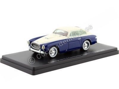 1952 Cunningham C-3 Continental Coupe by Vignale Azul/Beige 1:43 NEO Scale Models 46545 Cochesdemetal.es