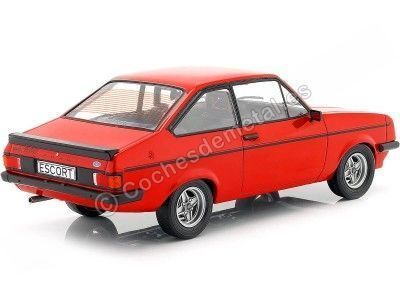 Cochesdemetal.es 1977 Ford Escort MK II RS 2000 Rojo 1:18 MC Group 18249 2