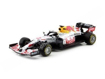 2021 Red Bull Racin Honda RB16B Nº33 Max Verstappen GP F1 Turquia 1:43 Bburago 38055VT Cochesdemetal.es