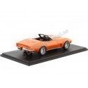 Cochesdememetal.es 1973 Chevrolet Corvette C3 Cabriolet Naranja 1:43 Modèles à l'échelle Neo 46935