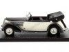 Cochesdemetal.es 1939 Audi 920 Cabriolet Lunettes Negro / Blanco 1:43 Modèles à l'échelle Neo 47085