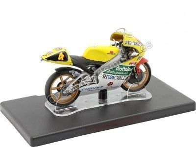 Cochesdemetal.es 1995 Aprilia RS 125 Nº46 Valentino Rossi Campeonato Europeo de Motociclismo 1:18 Editorial Salvat ROSSI0038 2