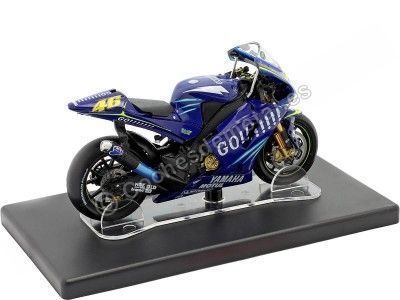 Cochesdemetal.es 2004 Yamaha YZR-M1 Nº46 Valentino Rossi Campeón del Mundo MotoGP 1:18 Editorial Salvat ROSSI0012 2