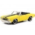 Cochesdemetal.es 1970 Chevrolet Chevelle SS Convertible Restomod Amarillo / Negro 1:18 ACME GMP A1805519