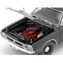 Cochesdemetal.es 1970 Dodge Dart Swinger 340 Hardtop Negro 1:18 ACME GMP A1806407